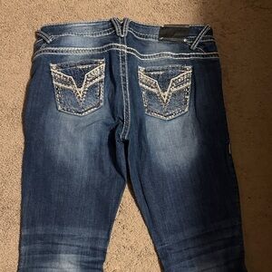 VIGOSS Stylish Chelsea Slim  bootcut Denim Women's Jeans